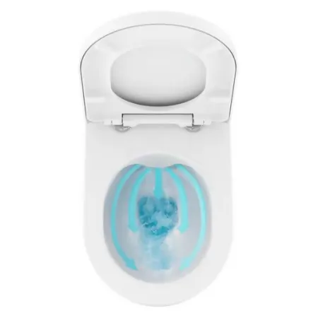 Унитаз подвесной Aragio с двойным сливом